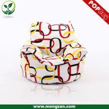 beanbag with armrest for kids/lovely cotton beanbag chair for children